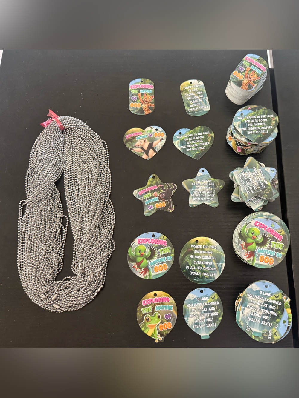 Christian Scripture Message Necklaces – Inspirational Faith Jewelry